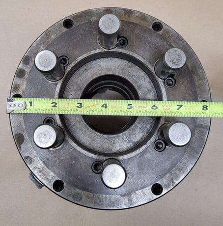 8" - 3 Jaw Buck Lathe Chuck 2083R - D1-6 - Image 7