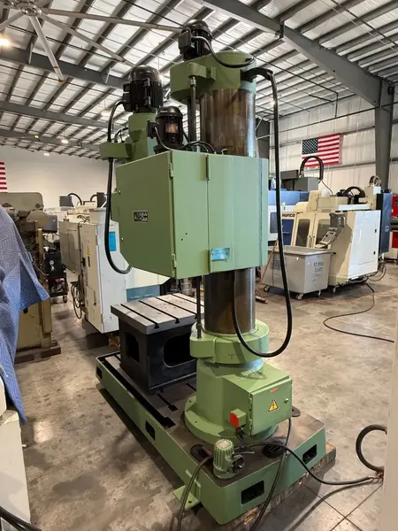 5' -15" Nardini #FRD-60, radial drill arm, #5MT, hydraulic clamping of arm and column - Image 5