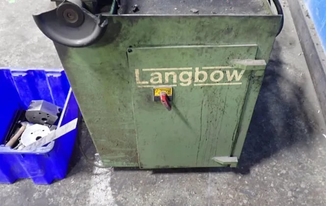Langbow #TM32-2M, Twin Head Compression Bender, w/Foot Pedal - Image 8