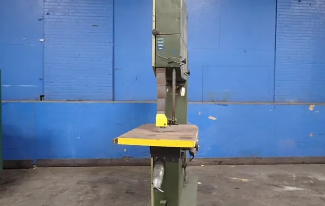 36" SCMI #900-SC, Vertical Band Saw, 46" x 31" Table, 3.7 kW, 1745 RPM, 230/460 V - Image 1