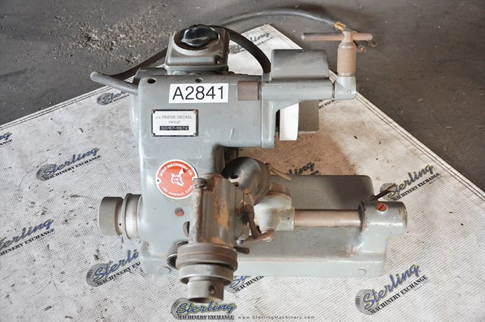 Deckel #SO, tool & cutter grinder, 1/32" - 11/16" collet capacity, 1.6" travel, 3400 RPM - Image 1