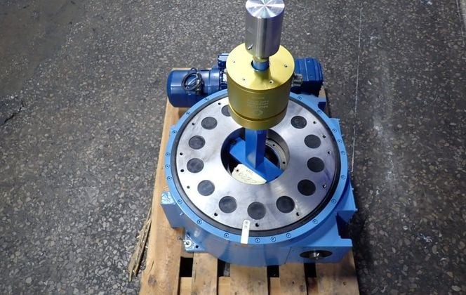 22" Motion Index Drives #TMF2000-14-350-RH-CV100-6, Indexing Table, 1.1 HP, 1725/35 RPM, 460 V, 2017 - Image 8