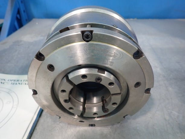 6.5" Production Dynamic #FB6-20, Mechanical Grip Air Released Chuck, 2.25" I.D. - Image 7