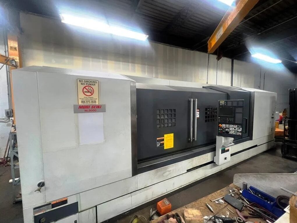 Mori Seiki #NL-3000Y/3000Mit, CNC lathe, 39.2" swing, 13" chuck, 3.5" bar, 16.5" dia., 28" lgth, MSX-850II - Image 1