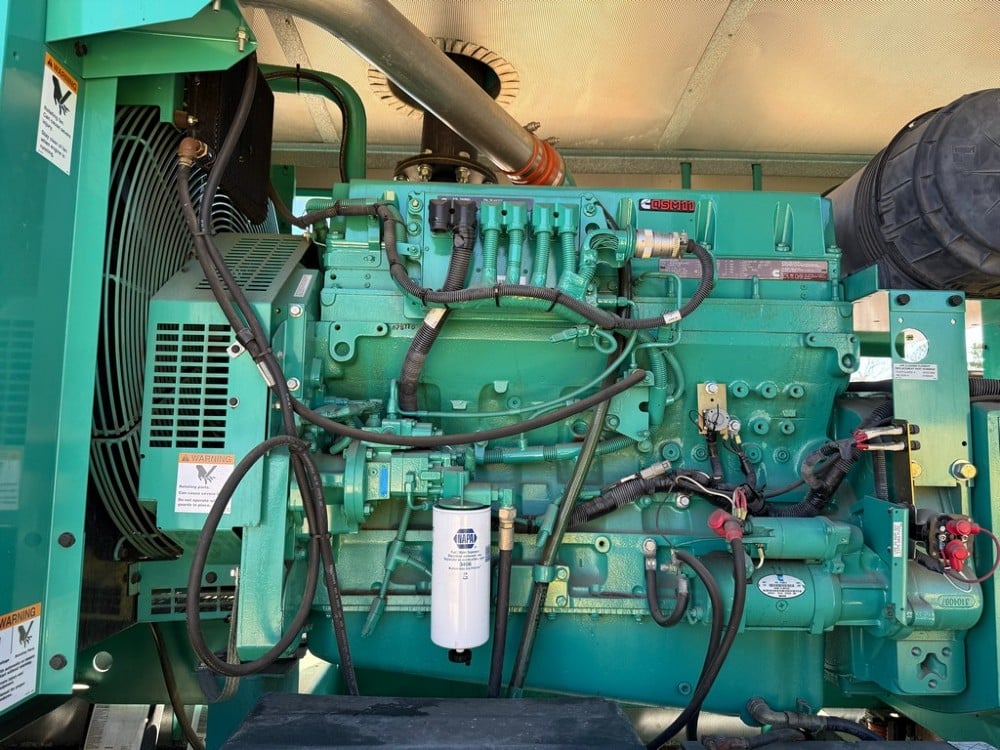 250 KW Cummins #DQAD, QSM11 Generator Set, sound attenuated enclosure, w/Base Tank, Tier 2, 120/208 Volts - Image 6
