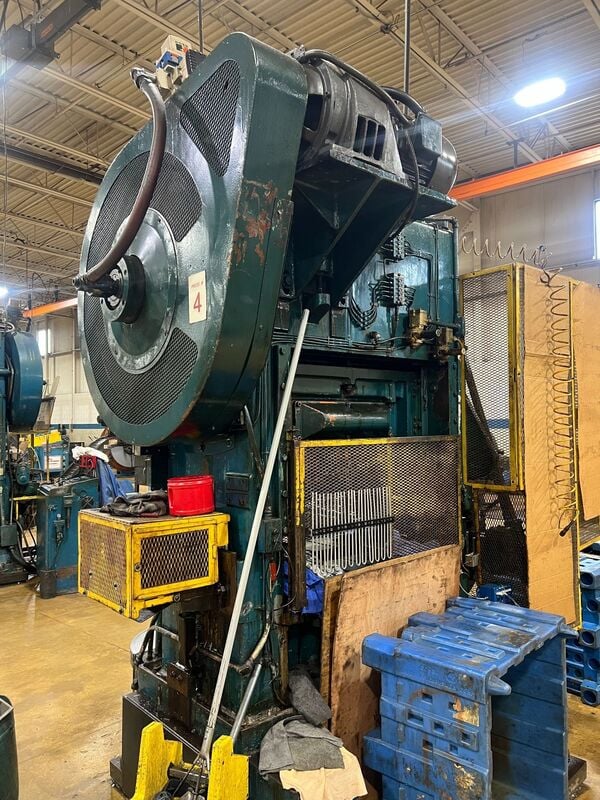 60 Ton, Minster #P2-60-36 Piecemaker, high speed straight side double crank, 3" stroke, 13.5" Shut Height, 3" - Image 4