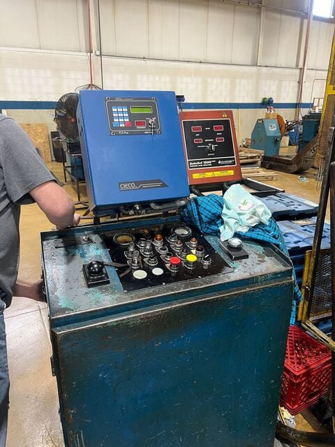 60 Ton, Minster #P2-60-36 Piecemaker, high speed straight side double crank, 3" stroke, 13.5" Shut Height, 3" - Image 7