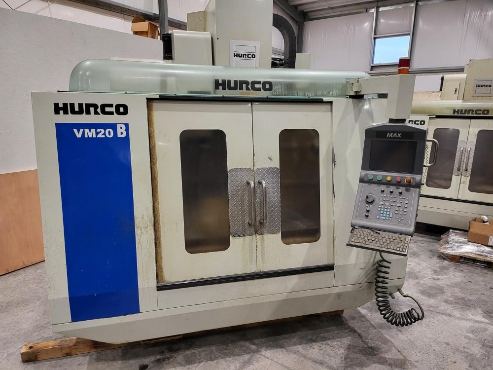 Hurco #VM-20, CNC vertical machining center, 20 automatic tool changer, 40" X, 20" Y, 20" Z, 10000 RPM, #40 - Image 1