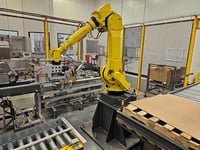 Langen #LCR-700, combined robotic pal, Fanuc M-710i Robot, R-30iB Plus Control, 2018 - Image 3