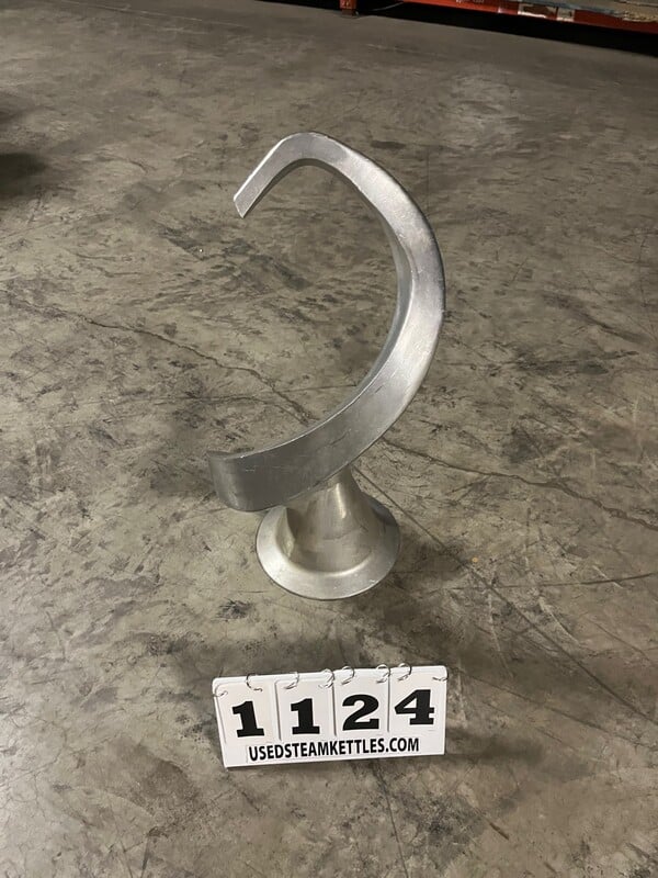 Hobart #V-1401-ED, dough hook, 140 qt mixer - Image 3
