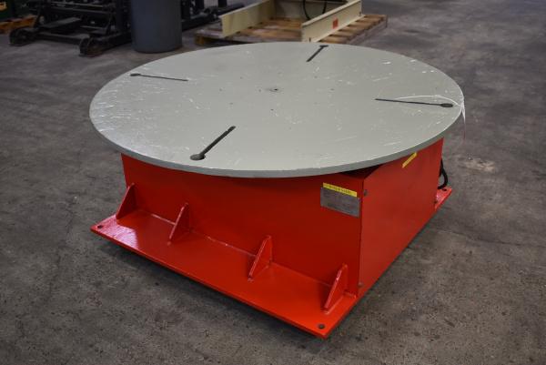20000 lb. WeldWire #WWFT-20, floor turn table, 24.25" tbl height, hand pendant controller - Image 6