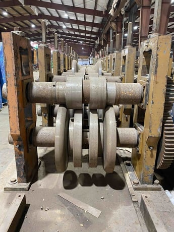 12 Stand, Bradbury #425, purlin duplex rollformer, 3-1/2" spindle diameter, 50 HP, 200 FPM - Image 5