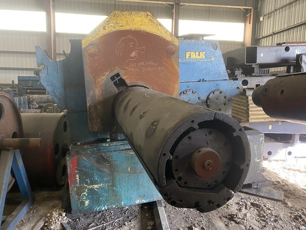 50000 lb. Yoder Recoiler, 60" width, 24" ID, 72" outside dimensions, Powered Expansion - Image 2