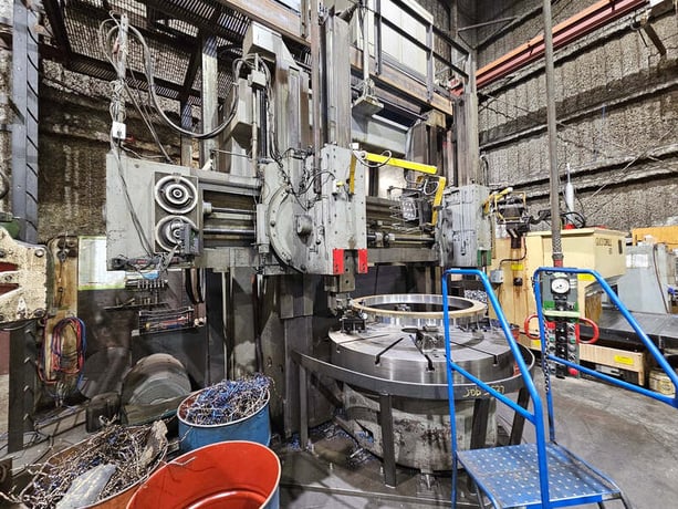 60" G.A. Gray #60-Series, Vertical Boring Mill, 72" max. swing, 272 RPM - Image 1
