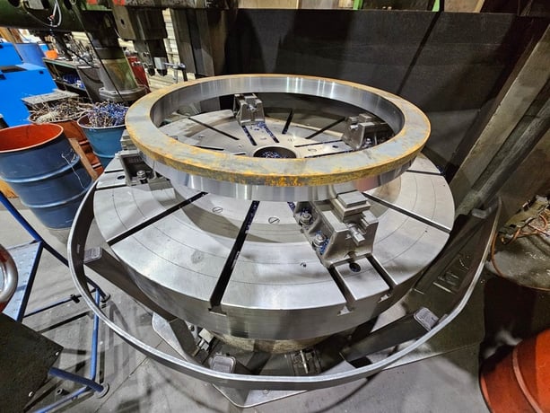 60" G.A. Gray #60-Series, Vertical Boring Mill, 72" max. swing, 272 RPM - Image 6