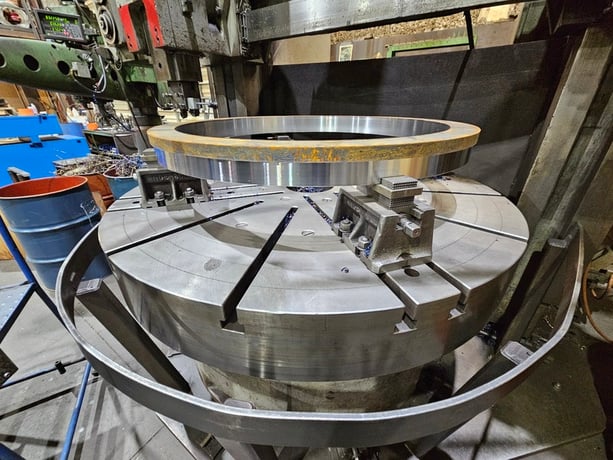 60" G.A. Gray #60-Series, Vertical Boring Mill, 72" max. swing, 272 RPM - Image 7