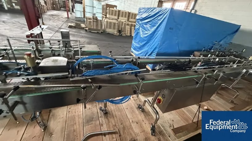 Pharmapack, Slat Conveyors, Stainless Steel rails - Image 8
