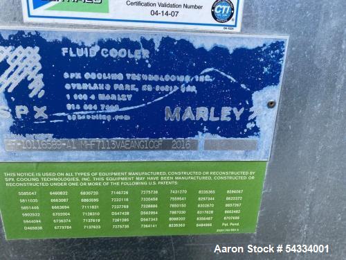 450 Ton, Marley #MHF7113, Double Flow Cooling Tower, 3 GPM, 2016 - Image 8