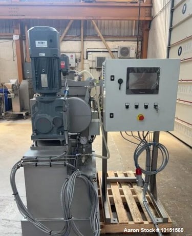 Winkworth #16Z-63, Z-Blade Mixer, 316L Stainless Steel, Vacuum Rated, 27-36L Capacity, Tilt Discharge - Image 4