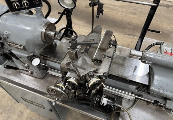 11" x 18" Hardinge #HLV-H, inch thread, 5C collet, compound cross, AcuRite digital read out system, 1990 - Image 5