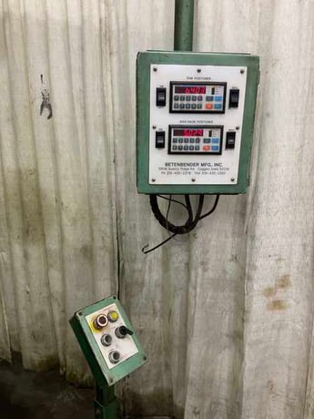 240 Ton, Betenbender #10-240T, hydraulic press brake, 10' overall, 102" between housing, 6" stroke, 30 HP - Image 8