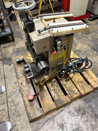 Schmidt #509, Hydraulic Roll Marking Machine, 1.45 ton, 8.5" width x 6.75" D table, 1/2" ram stroke, 3-7/16" - Image 5