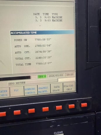 Mazak #VTC-250D/50, 4-Axis CNC Vertical Machining Center, 69.3" X, 25" Y, 25.6" Z, 82.7" x 25" table, 30 HP - Image 8