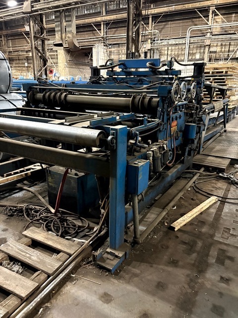 0" x 72" Welty Way, Multi Blanking Line, 40,000 lb. 19"-23" ID, 64" outside dimension, 100 FPM, car - Image 5