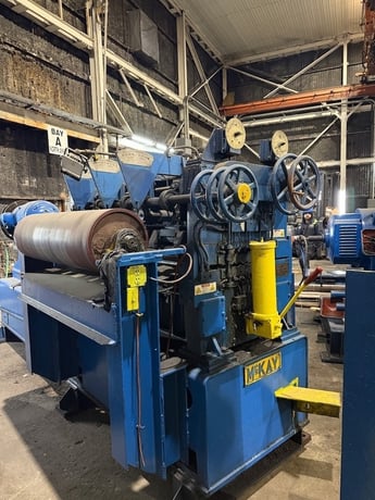 36" x 0.187" McKay, 4-Hi Corrective Leveler, 3" x 48" work rolls, 17 rolls - Image 5