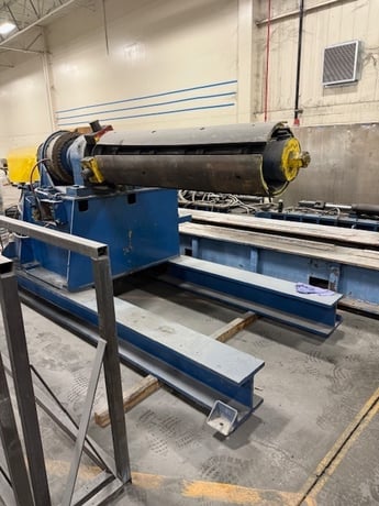 20000 lb. McKay, uncoiler, 22" ID, 84" outside dimensions, 67" width, 4 leaf mandrel, powered - Image 4