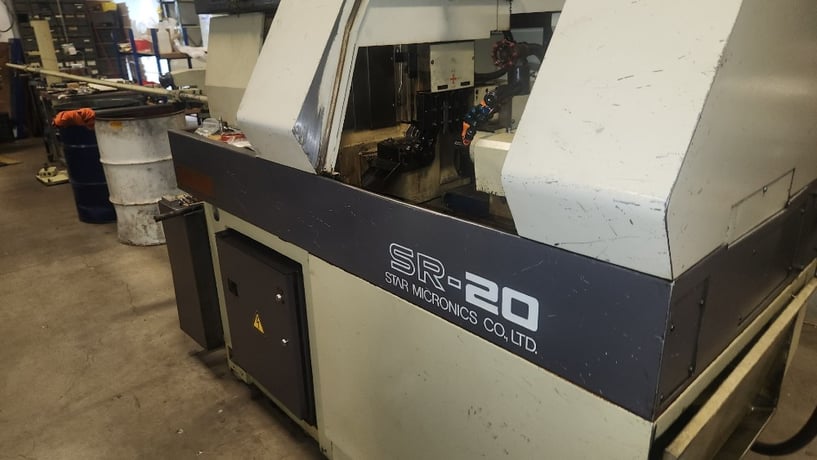 Star #SR-20, CNC Swiss Screw Machine, Fanuc 18i-T, C-Axis, Sub Spindle, Bar feed, 20 MM max diameter - Image 1