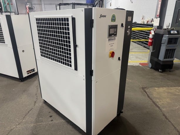 4.1 Ton, Shini #SIC-15A-R2, air cooled chiller, R410a refrigerant, scroll type compressor, new, 2025 - Image 1