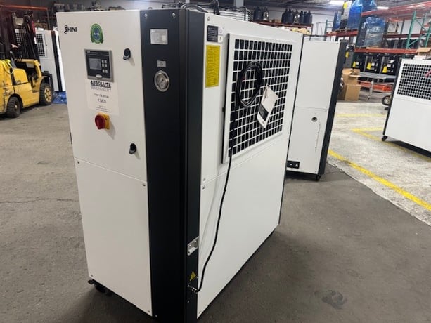 4.1 Ton, Shini #SIC-15A-R2, air cooled chiller, R410a refrigerant, scroll type compressor, new, 2025 - Image 4