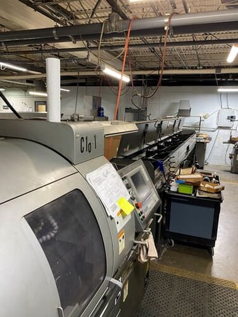 Citizen #C16-VII, CNC swiss lathe, .625" cap., CAV 16C magazine-style bar loader, 3 HP, 10000 RPM, 2005 - Image 1