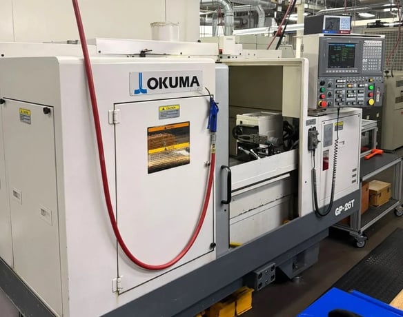 13" x 14" Okuma #GP-26T, CNC plain cylindrical ginder, 2011 - Image 3