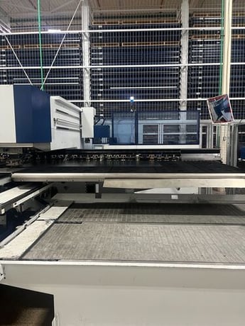 22 Ton, Trumpf #Trupunch-5000, large format punch, 120" x60" tbl., 21 station, Siemens Control, load/unload - Image 4