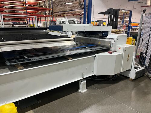 22 Ton, Trumpf #Trupunch-5000, large format punch, 120" x60" tbl., 21 station, Siemens Control, load/unload - Image 10