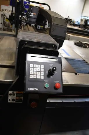 Komatsu #KCR-1251, fine plasma cutting machine, 5' x 10' cutting area, KCT Control - Image 4