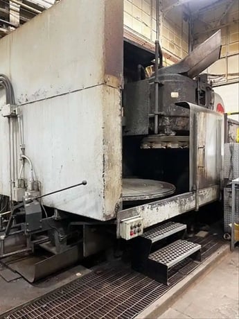 Blanchard #48-84, rotary surface grinder, 84" chuck, 42" segmented wheel, 3/4" chuck life, 1968 - Image 1