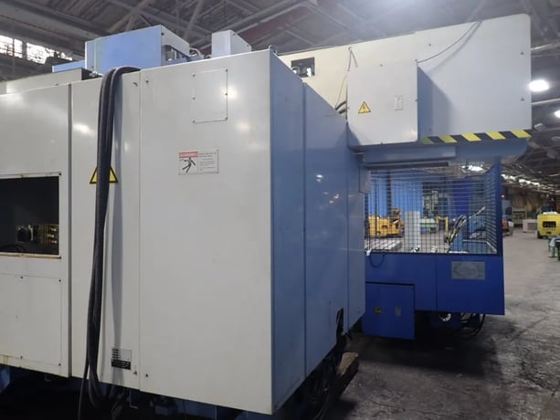 Mazak #MTV-515/40N, CNC Vertical Machining Center, w/Chip Conveyor, 640M Controller, (2) 21" x 51" T-Slot - Image 10