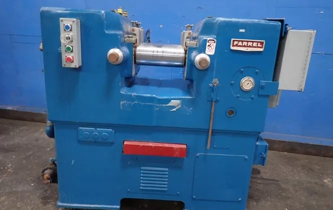 6" x 12" Farrel-Birmingham #63A3176, Roll Mill, 7.5 HP, 1800 RPM, 220/440 V - Image 1