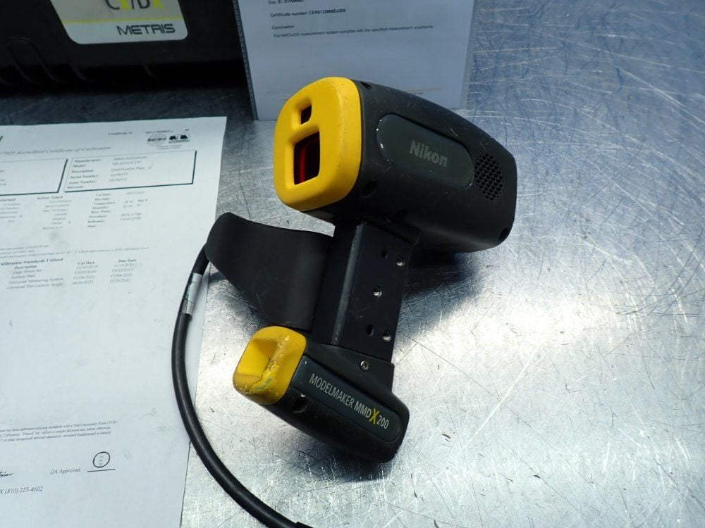 Nikon #MMDx200, Handheld Laser Scanner, Class 2, 5 mW/1.0 mW max Output, 660 nm/635 nm Wavelength - Image 2