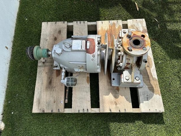 110 GPM @ 125' TDH, Dickow Pump Co. #200040-165, Horizontal Centrifugal Process Pump, 5.78" diameter, 7.2 HP - Image 4