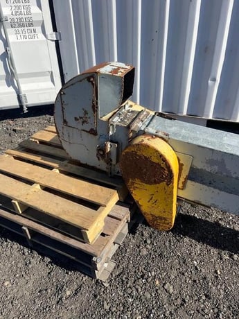 Carbon Steel Twin Trunk Bucket Elevator, 1 HP Baldor Motor, 1725 RPM, 230/460 V. - Image 2
