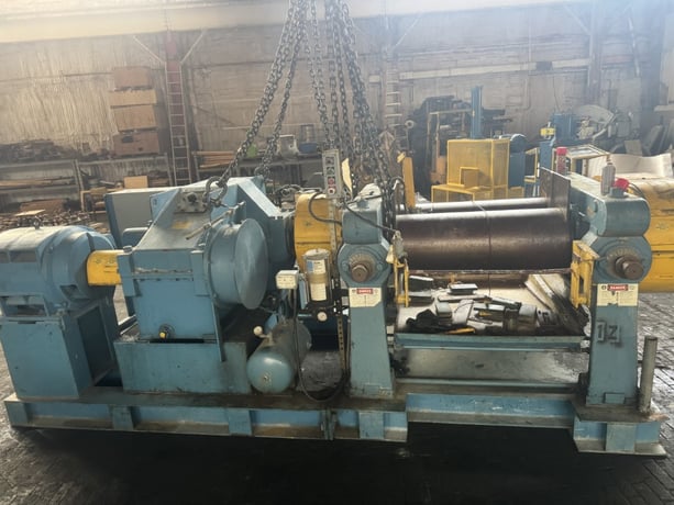 16" x 42" Farrel, 2-Roll Rubber Mill, 75 HP @ 705 RPM Reliance motor, Philadelphia gearbox, 35:1 ratio, 480 - Image 8