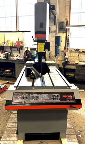 18" x 22" Marvel #Series-8-Mark-II, tilt frame vertical band saw, 14' 6" x 1" x .035" blade, 50-450 FPM, 2 - Image 3