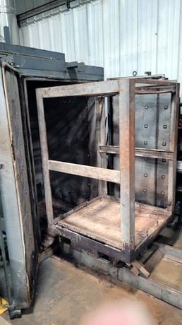 36" width x 36" L x 60" H Steelman #353BA-C, gas-fired burn-off oven, 120 V. - Image 3