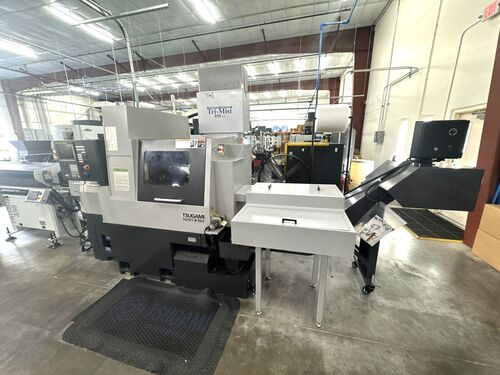 Tsugami #SS327-III-5AX, swiss machine, Chip Conv., Fanuc 31i-B5 Control, Barfeed, 350 hours, 2022 - Image 1
