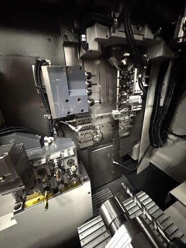 Tsugami #SS327-III-5AX, swiss machine, Chip Conv., Fanuc 31i-B5 Control, Barfeed, 350 hours, 2022 - Image 2