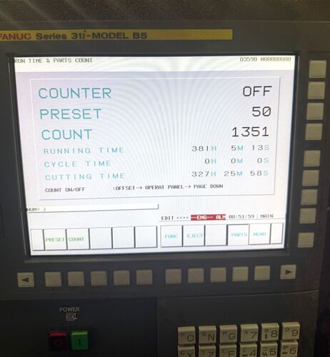 Tsugami #SS327-III-5AX, swiss machine, Chip Conv., Fanuc 31i-B5 Control, Barfeed, 350 hours, 2022 - Image 5